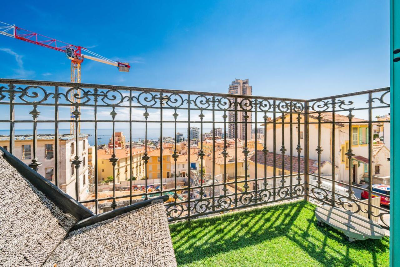 Apartament Frontiere De Monaco - Balconnet Vue Mer - Ba Beausoleil Zewnętrze zdjęcie